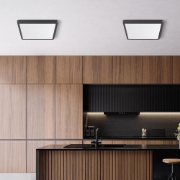 Imagine PLAFONIERA LED 36W 3in1 2600lm IP40 NEGRU JADE SQR SLR