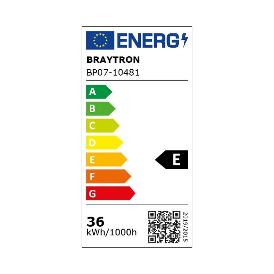 Imagine PLAFONIERA LED 36W 3in1 2600lm IP40 NEGRU JADE SQR SLR