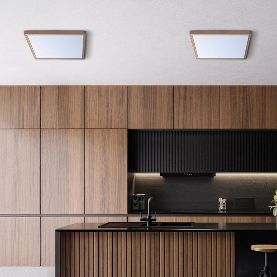 Imagine PLAFONIERA LED 36W 3in1 2600lm IP40 LEMN JADE SQR SLR