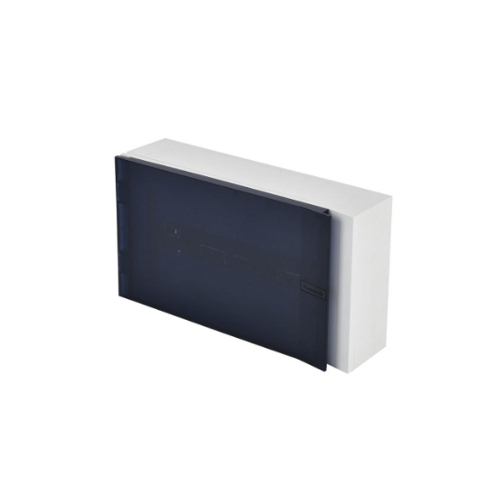Imagine CUTIE DE DISTRIBUTIE MODULARA PT 16M , USA FUMURIU TRANSPARENTA, COMPLET, PANASONIC