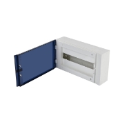 Imagine CUTIE DE DISTRIBUTIE MODULARA PT 16M , USA FUMURIU TRANSPARENTA, COMPLET, PANASONIC