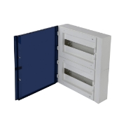Imagine CUTIE DE DISTRIBUTIE MODULARA PT 2rand 32M , USA FUMURIU TRANSPARENT, COMPLET, PANASONIC