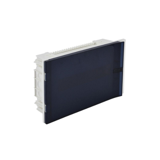 Imagine CUTIE DE DISTRIBUTIE MODULARA ST 16M , USA FUMURIU TRANSPARENTA, COMPLET, PANASONIC