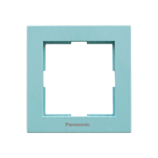 Imagine RAMA SIMPLA pentru PRIZA USB (A+C) + SCHUKO, KARRE PLUS 55 SOFT TOUCH TURCOAZ