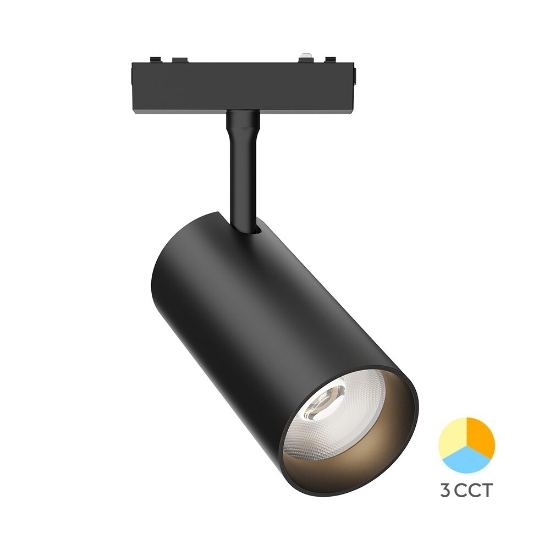 Imagine SPOT LED PE SINA MAGNET 18W 36gr. 3in1 NEGRU SLIM