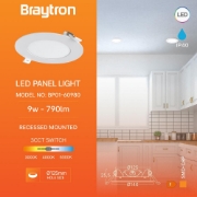 Imagine SPOT LED ROTUND ST 9W 3IN1, 5inch ALB IP40