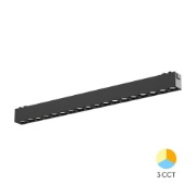 Imagine CORP LED PT SINA MAGNET 18W 24gr. 3in1 NEGRU SLIM