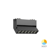 Imagine CORP LED PT SINA MAGNET 6W 3in1 NEGRU S20B-WSL110