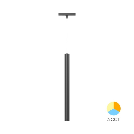 Imagine CORP SUSP.LED PE SINA MAG. 7W 510lm 24gr. 3in1 S20B-PDT030 NEGRU