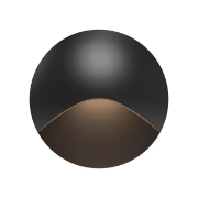 Imagine SPOT LED VEKSUS NEGRU ROTUND PENTRU TREPTE-3W-3000K IP65 STEP LIGHT