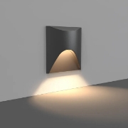 Imagine SPOT LED VEKSUS NEGRU PATRAT PENTRU TREPTE-3W-3000K IP65 STEP LIGHT