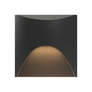 Imagine SPOT LED VEKSUS NEGRU PATRAT PENTRU TREPTE-3W-3000K IP65 STEP LIGHT