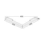 Imagine CORP LINEER LED PT SINA MAGN. 90GRAD 20W 3in1 M20-LNR300C NEGRU