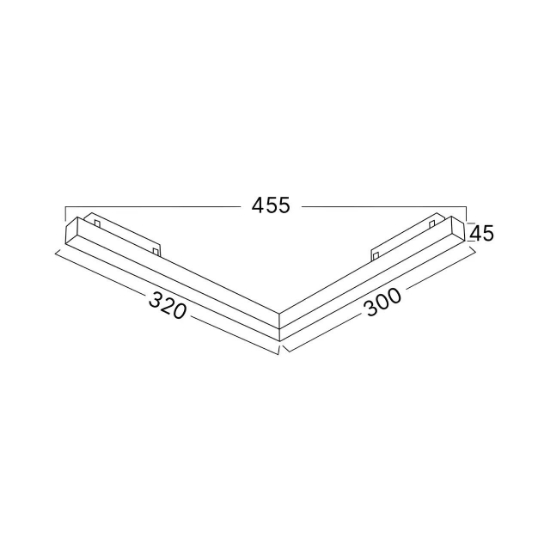 Imagine CORP LINEER LED PT SINA MAGN. 90GRAD 20W 3in1 M20-LNR300C NEGRU