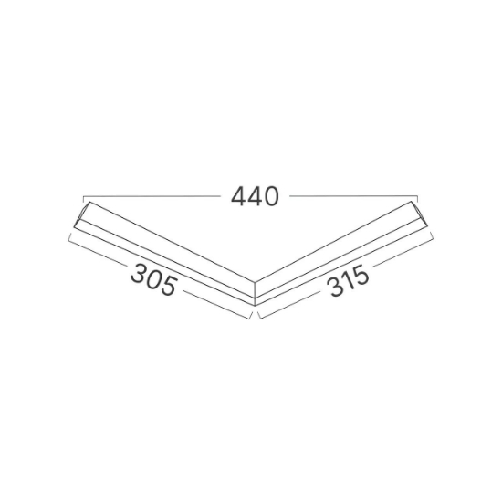 Imagine CORP LINEER LED PT SINA MAGN. 90GRAD 20W 3in1 S20B-LNR300C NEGRU