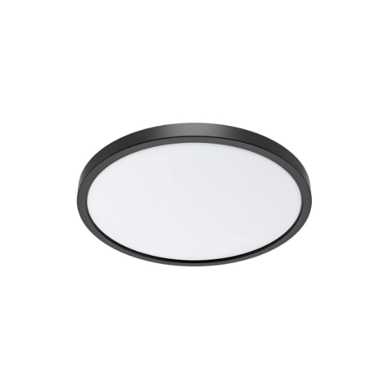 Imagine PLAFONIERA LED 25W 5in1 2100lm IP40 JADE-G2-SLR NEGRU RND