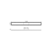 Imagine LUSTRA LED 40W CRYSTAL-3IN1-telecomanda-DIM-NEGRU