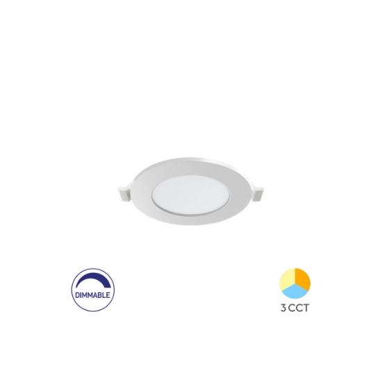 Imagine SPOT LED ROTUND ST 4W 280LM DIM 3in1 F:85MM ALB IP40