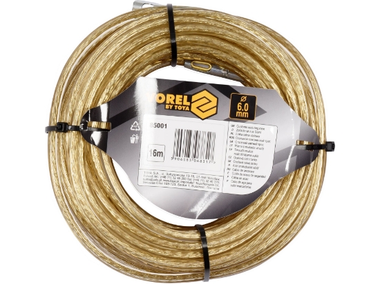 Imagine CABLU OȚEL SIGILIU CU PROTECȚIE, 6MM 16M