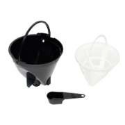 Imagine Aparat de cafea, 10 cesti, 1,25 L, alb MIDEA
