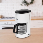 Imagine Aparat de cafea, 10 cesti, 1,25 L, alb MIDEA