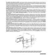 Imagine Suport de perete 50„-105”, FULL MOTION