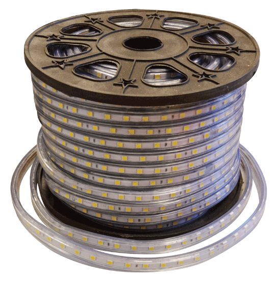 Imagine Banda LED 230V 60 LED 14.4W Albastru IP68 50m/Rola