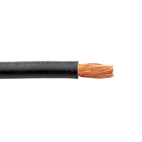 Imagine Conductor flexibil cupru, MYF 50 mm², negru – tambur