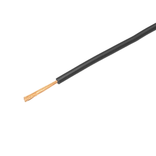 Imagine Conductor flexibil cupru, MYF 1.5 mm², negru – mosor 500m