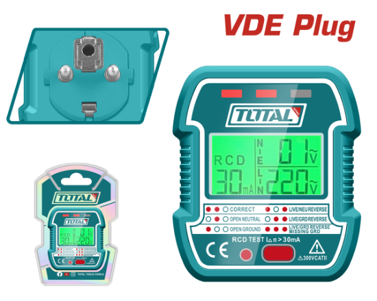 Imagine TOTAL - STECHER TESTER VDE, ECRAN LCD
