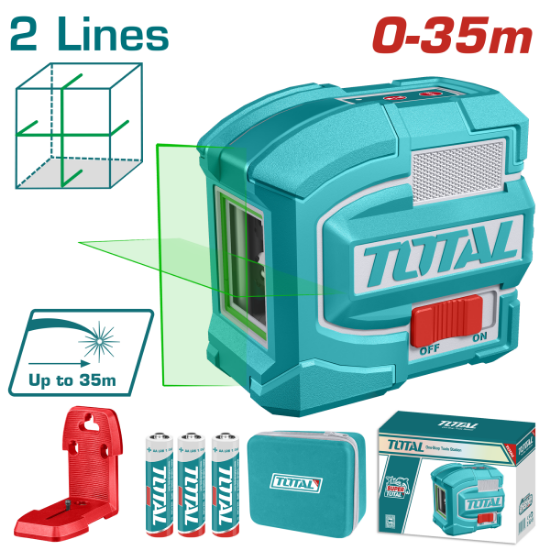 Imagine TOTAL - NIVELA CU LASER VERDE 0-35M