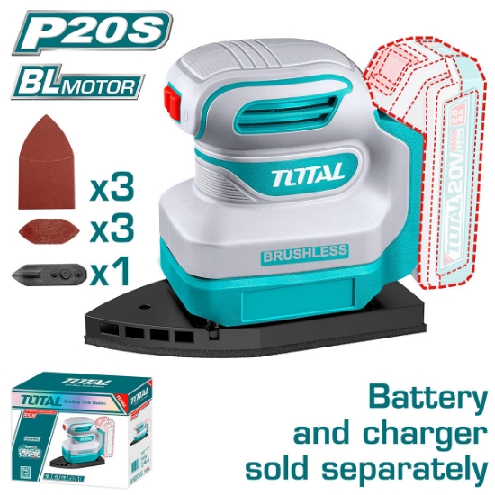 Imagine TOTAL - MASINA DE SLEFUIT TALPA DELTA LI-ION - 20V