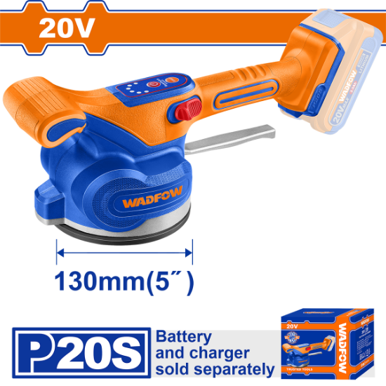 Imagine WADFOW - VIBRATOR CU VENTUZA PENTRU PLACI CERAMICE 20V (NU INCLUDE ACUMULATOR)