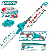 Imagine TOTAL - TRIMMER PENTRU GARD VIU - 20V (INCLUDE ACUMULATOR SI INCARCATOR)