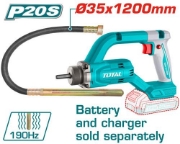 Imagine TOTAL - VIBRATOR DE BETON - 20V - 2.0Ah (NU INCLUDE ACUMULATOR SI INCARCATOR)