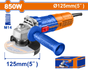 Imagine WADFOW - POLIZOR UNGHIULAR - 125MM - 850W