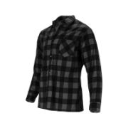 Imagine CAMASA FLANEL CU CAROURI / GRI - S