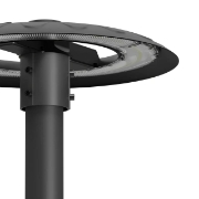 Imagine FELINAR CU LED 70W 9100lm D:46cm IK08 IP65 NEGRU
