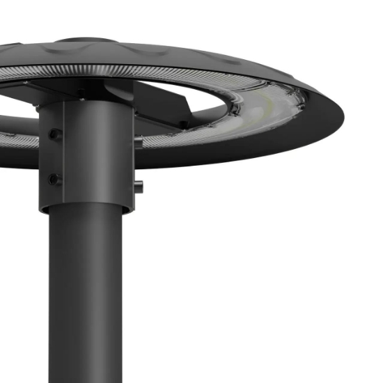 Imagine FELINAR CU LED 70W 9100lm D:46cm IK08 IP65 NEGRU