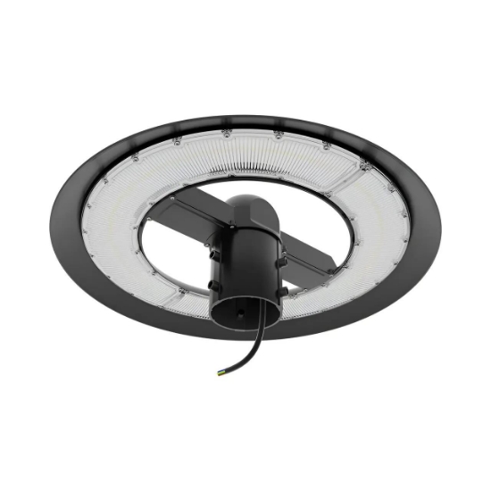 Imagine FELINAR CU LED 70W 9100lm D:46cm IK08 IP65 NEGRU
