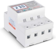 Imagine Releu TRIFAZIC siguranta digitala de protectie tensiune, Sinotimer, 1-63A, STVP-936-63A,  recuperare automata