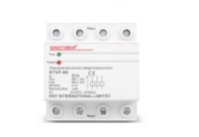 Imagine Releu siguranta digitala  de protectie tensiune, Sinotimer, 60A, STVP-60,  recuperare automata