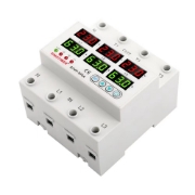 Imagine Releu TRIFAZIC, SINOTIMER, siguranta digitala de protectie tensiune afisata 220V, 1-63A, STVP-935-63A,  recuperare automata