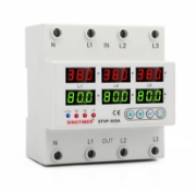 Imagine Releu trifazic SINOTIMER, siguranta digitala de protectie, tensiune afisata  380V, programabil intre 1-80A, STVP935-80A-380