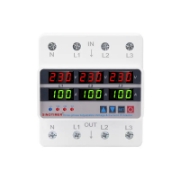 Imagine Releu trifazic cu funcționare independentă pe faze, SINOTIMER, protecție digitală tensiune 220V, reglabil 1–100A