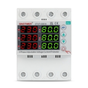 Imagine Releu trifazic SINOTIMER, siguranta digitala  de protectie tensiune trifazic, 1- 80A,  recuperare automata, STVP936VA-80A