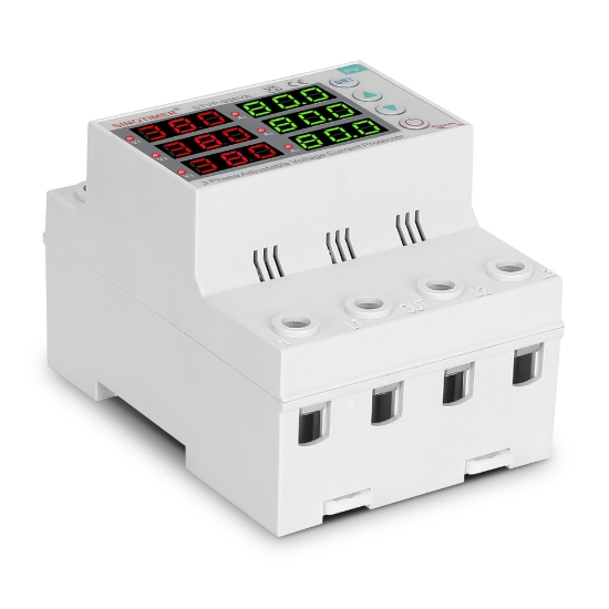Imagine Releu protectie trifazic Sinotimer STVP-936VA, 80A, protectie tensiune si curent, afisaj digital, PV