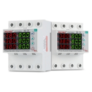 Imagine Releu protectie trifazic Sinotimer STVP-936VA, 80A, protectie tensiune si curent, afisaj digital, PV