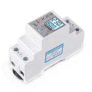 Imagine Releu siguranta digitala protectie tensiune,Sinotimer, intre 1- 80A programabil ,ecran  LED, arata consum kWh, SVP-917-80A