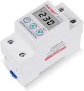 Imagine Releu siguranta digitala  de protectie tensiune, Sinotimer, 40A, SVP-915, ecran  LED, recuperare automata, SVP-915-40A